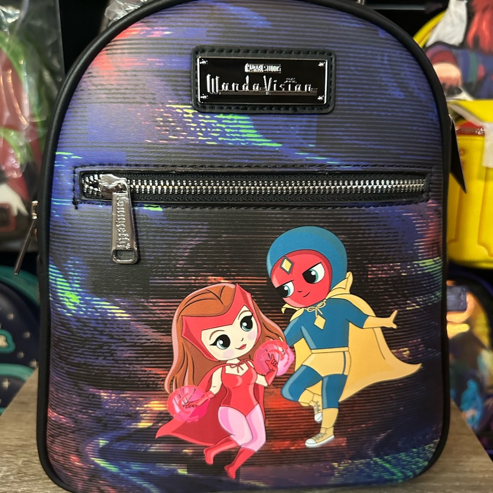 Wanda vision Loungefly backpack NWT - Picture 2 of 4